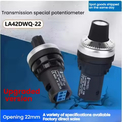 Upgraded LA42DWQ-22 Potentiometer Precision Singleturn Governor/Potentiometer LA42DWQ-22 1K 2k 5k 10