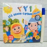 Pop up book 123 semua ciptaan Allah