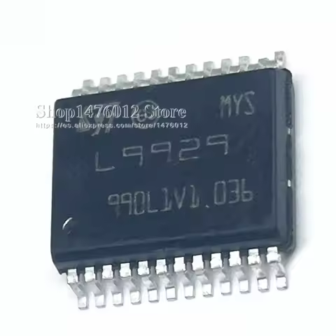 10PCS/LOT L9929 L9929XP SSOP-24 Automobile Engine Computer Board Idle Throttle Driver Chip