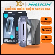 [ S25Ultra ] Nillkin 2.5D Anti-Peeping Tempered Glass with Adhesive Frame for Samsung S25Ultra