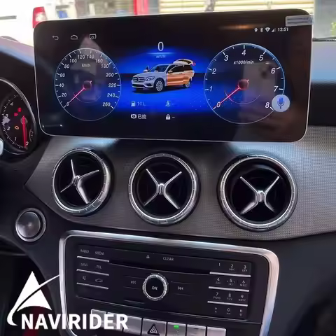 12.3" Car Radio Android For Mercedes Benz A W176 CLA C117 X117 GLA X156 2013-2018 CarPlay Head Unit