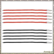 [S D K G] 10Pcs 16AWG Silicone Wire with 4.0Mm Male Plug Length 10Cm for 380 390 540 550 775 795 Bru
