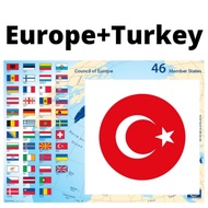 Europe Sim Card Unlimited Data + Turkey (EU33)