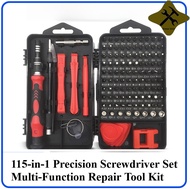 115-in-1 Precision Screwdriver Set Multi-Function Repair Tool Kit