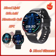 F67 Blood Glucose Watch, Uric Acid and Blood Lipid Monitoring, NFC Access Control, Heart Rate Alarm Smart Watch