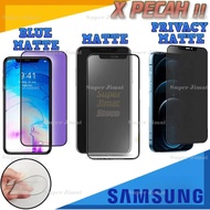 SAMSUNG GALAXY A17 A26 A36 A56 A25 A35 A55 PRIVACY MATTE CERAMIC SCREEN PROTECTOR