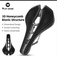WEST BIKING 3D Saddle Design 282 grams BLACK