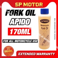 APIDO FORK OIL MINYAK FORK HEAVY DUTY 170ML AR80 RR100 KR150 EX5 TRX TXR PANTHER Y100 Y110 RXS RXZ