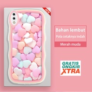 Vivo Y17S Y33T Y36I Y66 Y65 z3 z3i x9 x9s V11I V11 V5 Plus IQOO Z7X 5G Phone case 3D love pill patte