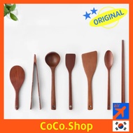 NICOTT Wood cooking utensils 7type full set