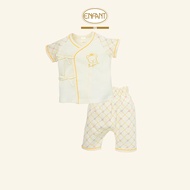 ENFANT ชุดเด็กอ่อนเสื้อผูกข้างแขนสั้น EF1EP5