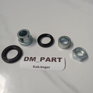 PAKET BOS BOSH bushing MUR NUT LUAR DALAM SWING ARM RODA SIL RODA BELAKANG VARIO 125 VARIO 150 old n