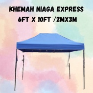KHEMAH NIAGA EXPRESS 6FT X 10FT / 2M X 3M BESI BULAT