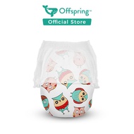 ผ้าอ้อม Offspring รุ่นกางเกง ไซต์ M (6-11kg)จำนวน 4 แพค 168 ชิ้น Offspring Fashion Pants Size M (6-1