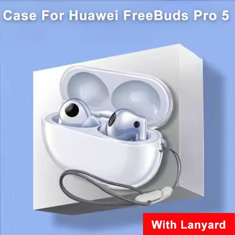 Transparent Case For HUAWEI FreeBuds Pro 5 Clear Crystal Soft Shell For HUAWEI FreeBuds Pro 5 Shockp