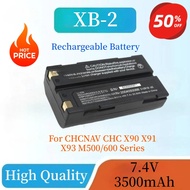 New XB-2 7.4V 3500mAh Rechargeable Battery for CHCNAV CHC X90 X91 X93 M500/600 Series GPS Battery Mo