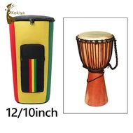 [kokiya] Djembe Drum Bag for African Drum Comfortable Front Pocket Shoulder Strap Africa Drum Carry 
