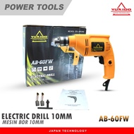 YUKIDO mesin bor listrik murah 10mm Bor Listrik MESIN BOR BOLAK BALIK Mesin Bor Electric Drill mesin bor tangan listrik Reversible Electric Drill bor YUKIDO murah promo 220V