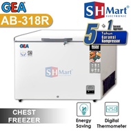 Chest Freezer Gea 310 Liter Ab 318 R / Gea Freezer Box Ab318R (Medan)