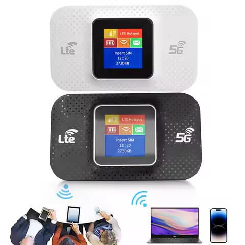 4G Lte WIFI Router Sim Card Slot Wireless Portable Router 3650mAh Mobile WiFi Router Pocket WIFI Rou