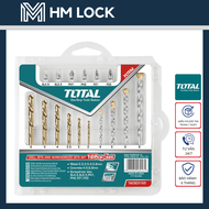 Bộ 16 mũi khoan sắt thép bê tông & mũi bắt vít TOTAL - TACSD3165 - HM Lock -TACSD3165 - HM LOCK