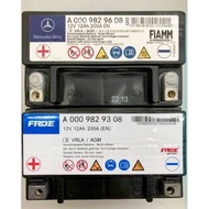 FRDE - MERCEDES BENZ - AUX14 (AGM) - Auxiliary Battery - A0009829308, A0009829608- MERCEDES W176, W2