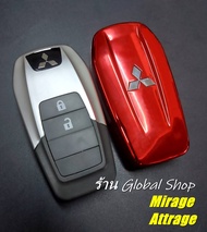 กรอบกุญแจพับ Mitsubishi Triton Xpander Attrage Mirage key แบบ 2/3 ปุ่ม มิตซู รุ่นใหม่ (( สินค้าในไทย พร้อมส่ง ))