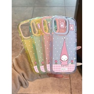 Jelly Cartoon 3 In 1 Casing iphone 11 16E 13 Pro Max 15 Plus 14 Plus 16 Pro Max 17 Pro Max 12 Pro Ma