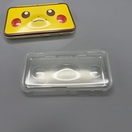 เคสใหม่คุณภาพสูง NEW2DSLL TPU ปกป้องเครื่องเล่นเกม DS/3DS แบบนิ่มพร้อมฝาป้องกันแบบคริสตัล สำหรับ NEW