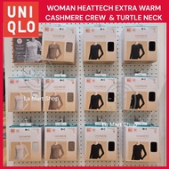 UNIQLO WOMEN Heattech Extra Warm Cashmere Blend Crew Neck T-Shirt UNIQLO WOMAN Heattech Extra Warm C
