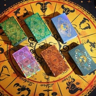 2022 Gold Foil tarot tarot Color-changing Print tarot Plastic PVC12 * 7 tarot
