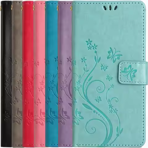 Fashion Butterfly Case For Samsung Galaxy F23 M23 M10 M12 M13 5G A3 A5 J5 2017 A6 A7 A8 J6 2018 Cash