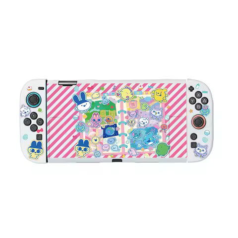 Case for Nintendo Switch 2 Cover Shell Dockable Protective Kawaii Cute Tamagochi TPU Switch 2 Access