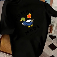 Human Made Duck Heart Dryalls Tshirt T Shirt For Male Student Cotton Graphic Crew Neck Printing Logo