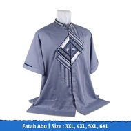 Shirt Muslim Men's Jumbokoko 23, Size BIG Size 2XL 3XL 4XL 5XL - Grey, 3XL X7N0