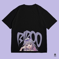 Kaos Bijou Koseki Biboo Hololive EN Advent Vtuber T-Shirt Cotton Combed 24s Japanese Shirt Antihero 