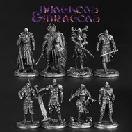 Dungeons and Dragons Solid Metal Soldiers Model Game Merchandise Figure Tabletop Miniature Model Orn