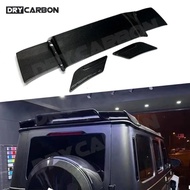 Forged Carbon Fiber Rear Roof Spoiler Wing Tail Wing Lip for Benz G Class W463 G500 G550 G63 AMG Car