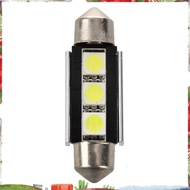 2x SMD LED Festoon 39 mm CANBUS C5W 12V 3 power SMD license plate & Reading Light - For  3 Series 5 