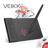 VEIKK VK430 เมาส์ปากกา 4X3นิ้วพกพาได้บางเฉียบ OSU!  แท็บเล็ตวาดรูปดิจิตอลแท็บเล็ตแท็บเล็ตวาดรูปดิจิต