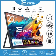 EVICIV [Local Delivery] 22-inch Touchscreen 2K/1080P Portable Monitor with Stand, Ultra-Thin for Hom