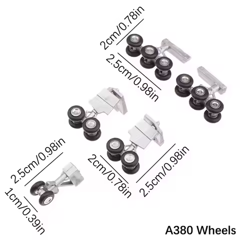 A380 Aircraft Model Landing Gear Wheels and Stand Base Accessories Display B747 A350 B787 an 225 Pla