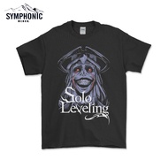 SOLO ANIME T-SHIRT LEVELING STATUE OF GOD TSHIRT SOLO LEVELING SUNG JINWOO