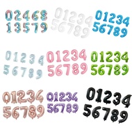 [30 Days Hot Sale 4126 Pieces] 107cm American Version Aluminum Film Number Balloon Birthday Full Mon