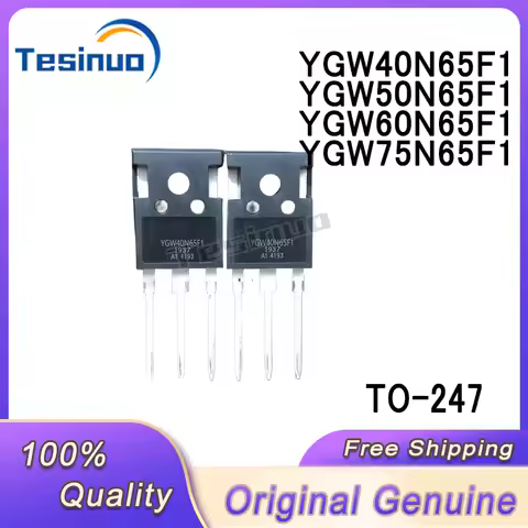 5-10/PCS New Original YGW40N65F1 YGW50N65F1 YGW60N65F1 YGW75N65F1 40N65 50N65 60N65 TO-247 chip In S