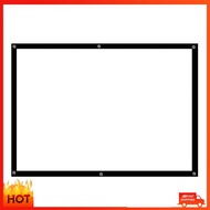 HD Digital Curtain Movie Projection 60/72/84/100/110/120/130in 3D Projector Curtain Projection Equip