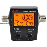 NISSEl RS-50 Digital SWR &amp  Power Meter 125-525 Mhz UHF/VHF For 2 Way Radios free shipping