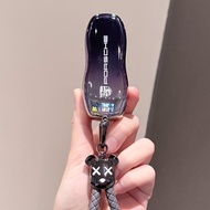 Suitable For Porsche Key Shell Macan Cayenne 718 Panamera 911 Taycan Car Key Fob