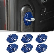 Voodonala for JL Door Lock Cover Buckle Decor Trim for 2018-2024 Jeep Wrangler JL JLU, for Jeep Glad