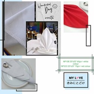 20"x20" Cotton Napkin 20"x20"餐巾